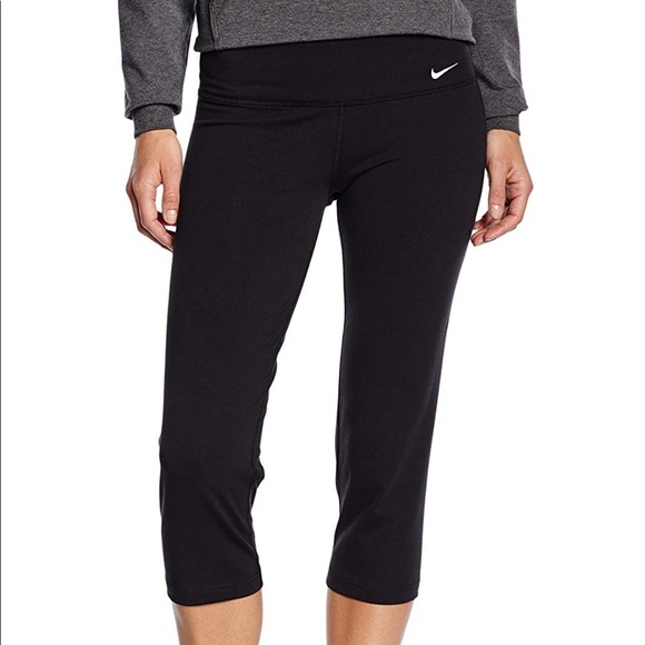nike dri fit cotton capri